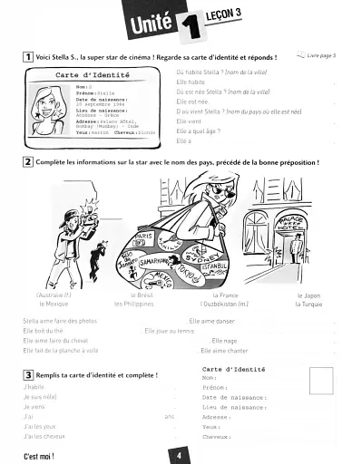 Amis et compagnie 2. Niveaux A1/A2. Cahier d`activities - фото 3