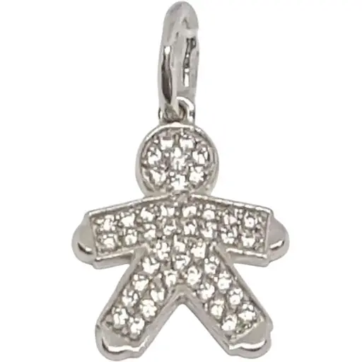 Серебряная подвеска Харьковская ювелирная фабрика Мальчикс фианитами. 500209-КР