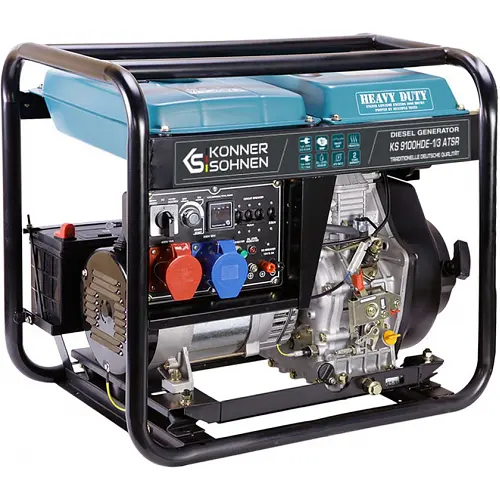 Генератор Könner&Söhnen KS 9100HDE-1/3 ATSR (7,5 кВт) - фото 2