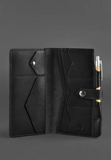 Шкіряний тревел-кейс 4.0 чорний - фото 4