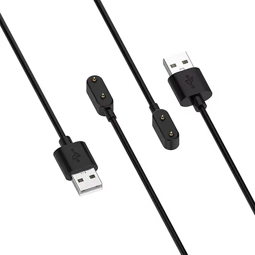 Зарядний пристрій Amazfeel для фітнес-браслета Honor Band 7, 6, Honor Watch ES (USB - вхід) чорний - фото 8
