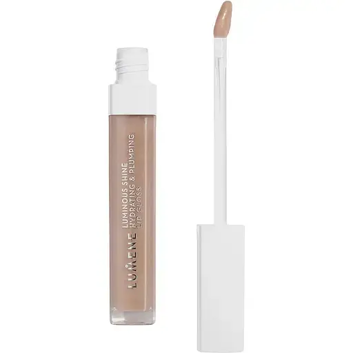 Блеск для губ Lumene Luminous Shine Hydrating & Plumping Lip Gloss тон 1 (Pale Honey) 5 мл (8000018914303) - фото 3