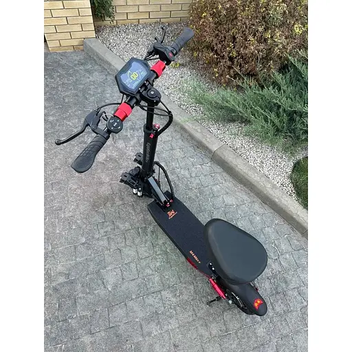 Электросамокат Двухмоторный с сиденьем KugooKirin M4 Max+ Plus| NFC key (2000W, 23Ah) - фото 11