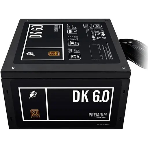 Блок питания 1stPlayer DK Premium PS-600AX (DKPM-BRZ-600-BK-EU) [140560] - фото 2