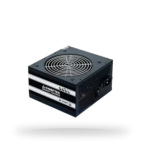 Блок питания 400 Вт, Chieftec SMART, черный, Active PFC, 120 мм, 2xMolex/3xSATA/1x6+2-pin/1x4+4-pin/1x20+4-pin, защита - фото 1