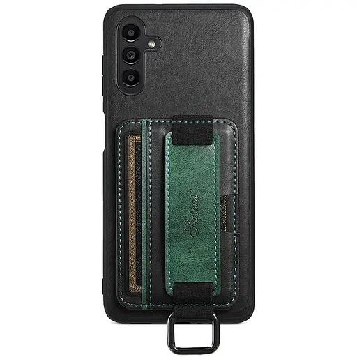Чехол Epik кожаный Wallet case and straps для Samsung Galaxy A14 4G/5G Черный/Black