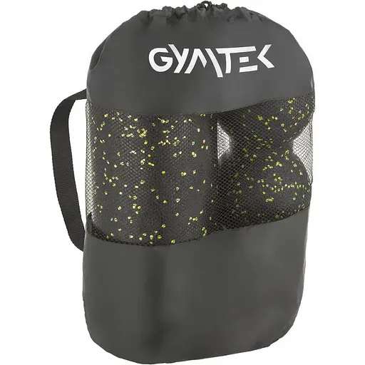 Набор Gymtek массажеров для йоги и фитнеса EPP черно-желтый - фото 10