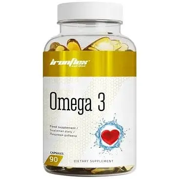 Жирные кислоты IronFlex Omega 3 90 капсул - фото 1
