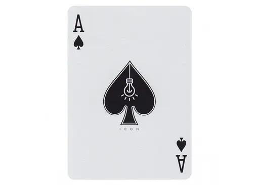 Карти гральні United States Playing Card Company Icon (black) (ВР_ІБ) - фото 6
