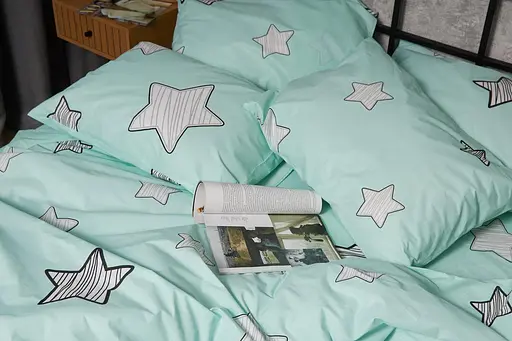 Набор наволочек Moon&Star Бязь Gold Люкс Child Stars 40х40 см 2 шт MS840000672 - фото 3