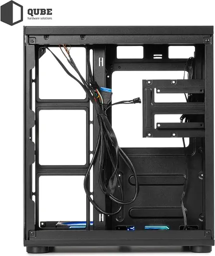 Корпус QUBE AQUARIUM ARGB BLACK AQUARIUM_GBNU3 - фото 5