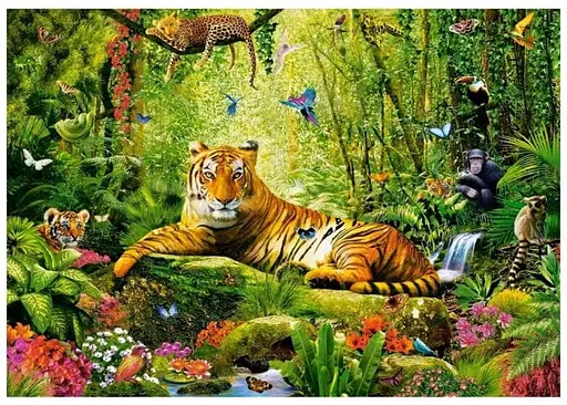 Пазл Castorland Его величество Тигр 500 эл. (B-53711) - фото 2