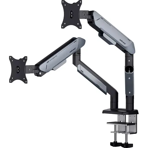 Настільне кріплення для моніторів Anda Seat Stealth Pro II Duo 17-42` Black Titanium (AD-W-A9-2S-BT) [148297] - фото 5