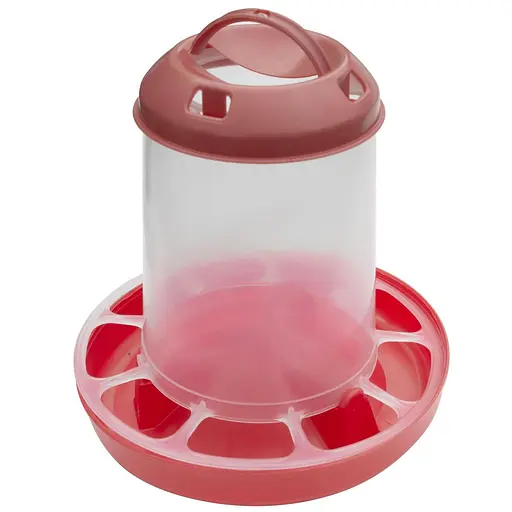 Годівниця Бункер для домашніх птахів пластикова 1.5 л - фото 1