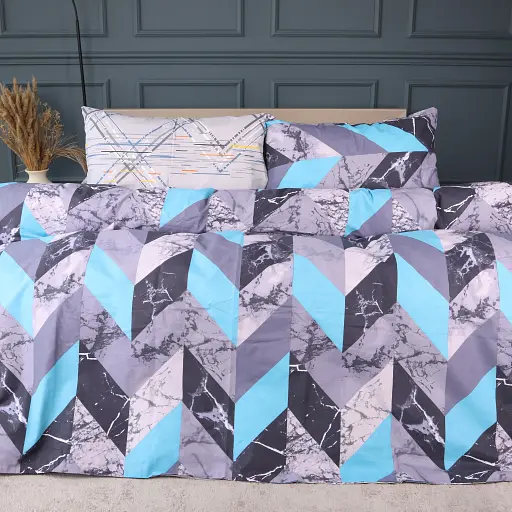 Комплект постельного белья Mirson 17-0853 Graphitea Ranforce Elite 2x 143 x 210 см