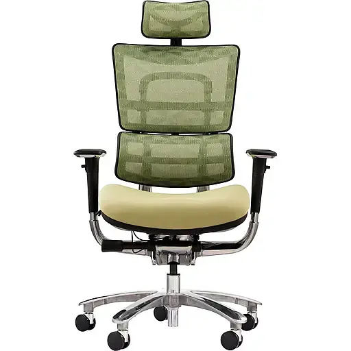 Офисное кресло GT Racer X-801A (W-54 B-44), зеленое (X-801A Green (W-54 B-44)) - фото 2