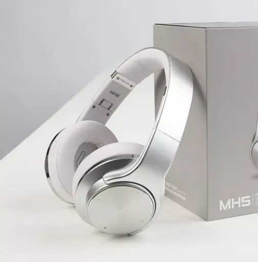 Наушники беспроводные Sodo Bluetooth MH5 с динамиком - фото 2