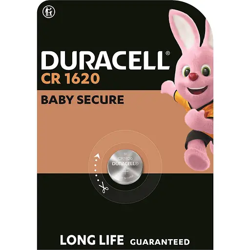 Батарейка Duracell CR1620 літієва 3V (АРТ1984)