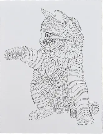 Раскраска-антистресс. Идеальная гармония - фото 6