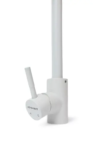 Смеситель для кухни Adamant SA-09 белый, Белый - фото 4