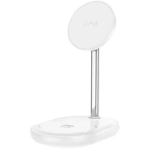 Бездротове зарядне Hoco CW40 Noble 3-in-1 15вт - фото 1