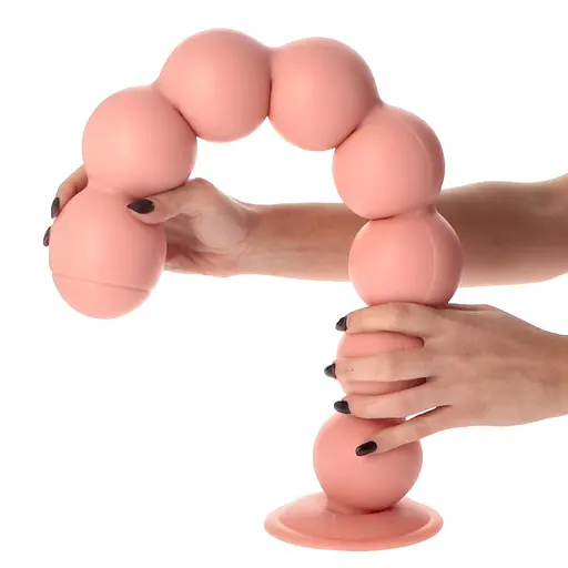 Анальна пробка для фістингу Toyz4lovers Trolltunga 58 см (тілесний) - фото 2