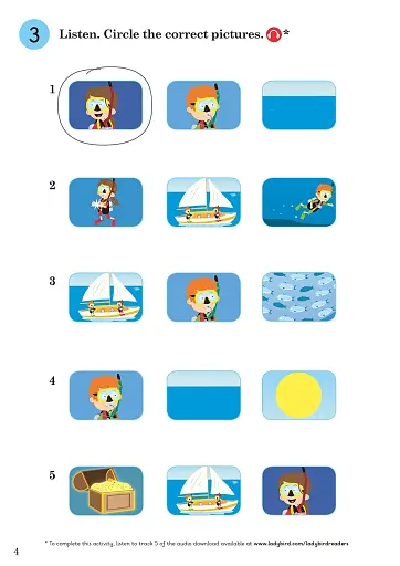 Ladybird Readers Starter B The Old Boat Activity Book - фото 4