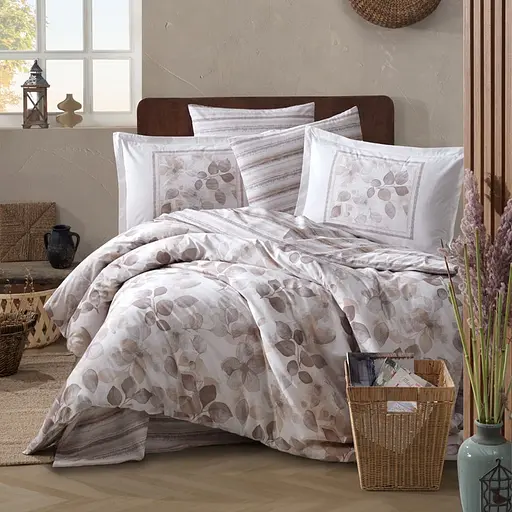 Постільна білизна Semeran V1 Bej Ранфорс Clasy pbe0052053 - фото 1