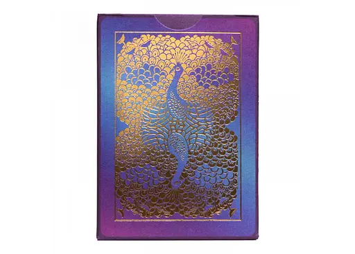 Карти гральні United States Playing Card Company Bicycle Peacock (purple) (ВР_КГБПП) - фото 2