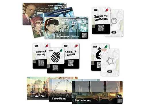 Настільна гра Ігромаг Кримінальні хроніки (Chronicles of Crime) (укр.) (7373) - фото 4