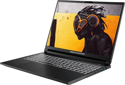 Ноутбук Dream Machines 15.3 RT5050-15 FHD+ IPS/Ryzen 9 AI HX 370/16GB/1TB/RTX 5050 8GB/DOS/Black (RT5050-15UA26) - фото 2