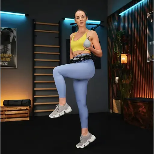 Хулахуп Trex Sport TX-020CHH массажный с утяжелителем и счетчиком черный - фото 5