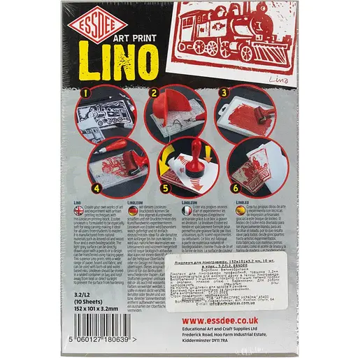 Линолеум для линогравюры Essdee 3.2/L2 152х101х3.2 мм 10 шт.  - фото 2