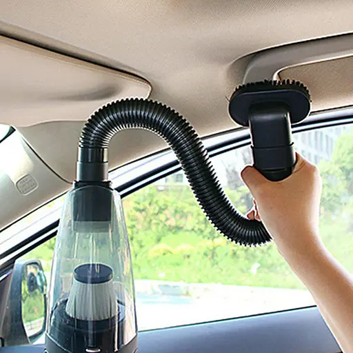 Автомобильный пылесос мощный USB аккумуляторный ручной беспроводной 120W - фото 4