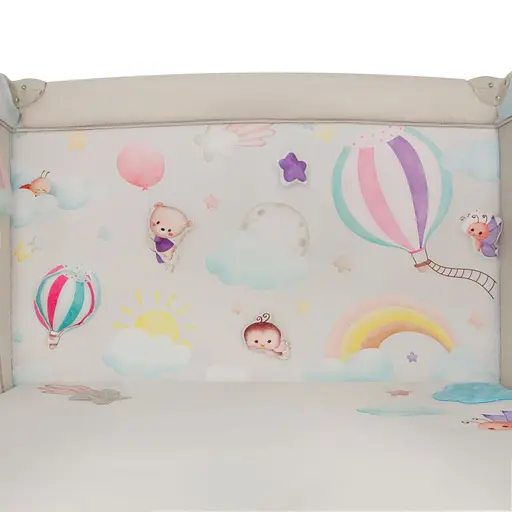 Манеж Lionelo Mille Plus Grey Beige (LO-MILLE PLUS GREY BEIGE) - фото 6