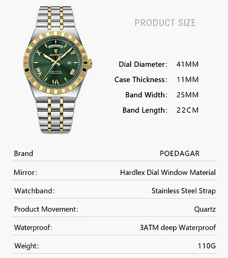 Годинник Poedagar Royal - фото 10