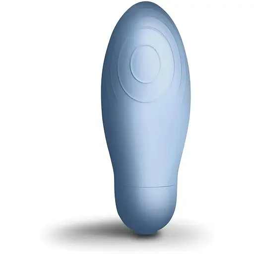 Клиторальный вибратор SugarBoo Blue Bae работает от батареек - фото 2