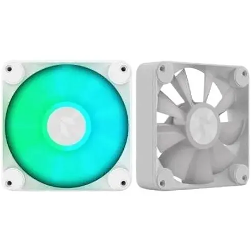 Вентилятор 120 мм APNX FP1-120 PWM ARGB белый 120х120х30 мм ARGB подсветка 500 - 1600 об/мин 15.3 - 33.2 дБ 4-pin (PWM) - фото 1