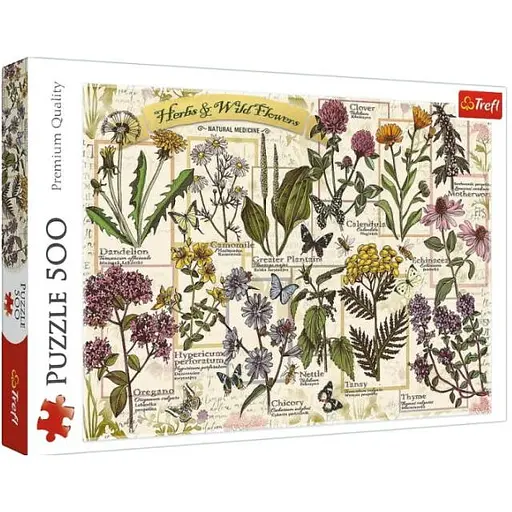 Пазл Trefl Лекарственные травы 500 эл. (37478)