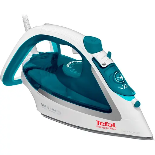 Праска Tefal Easygliss Plus FV5718E0 біло-бірюзова [91237]