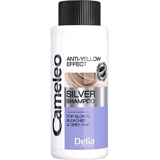 Шампунь Delia Cosmetics Cameleo Silver Anti-Yellow Effect Mini 50 мл - фото 1