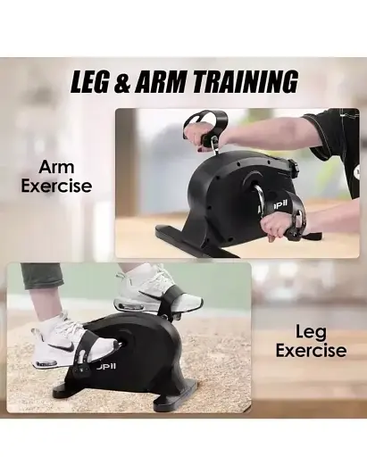 Міні-велотренажер Vigpil YZJ-206 для рук та ніг з РК-дисплеєм та регульованим опором чорний - фото 7