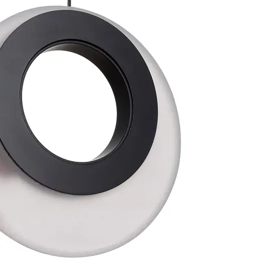 Люстра Brille лофт підвісна LED 40W WW BK (BL-831S/6) - фото 5