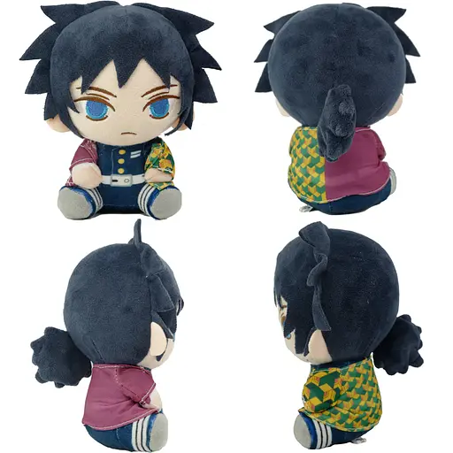 М'яка іграшка Клинок розсікаючий демонів Гію Томіока Demon Slayer Kimetsu no Yaiba Tomioka Giyū 20 см P DS 22 - фото 3