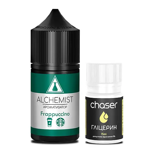Набор компонентов для самозамеса солевой заправки ALCHEMIST 30 мл Frappuccino Фрапучино, 0-50 мг (18088) - фото 2