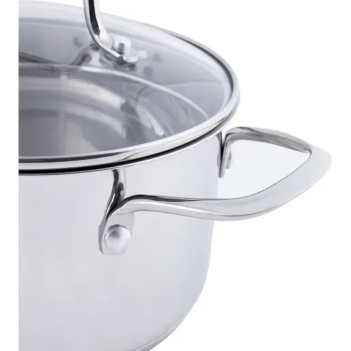 Кастрюля Krauff Cook&Joy со стеклянной крышкой диаметр 16 см 1.8 л (26-238-116) - фото 9