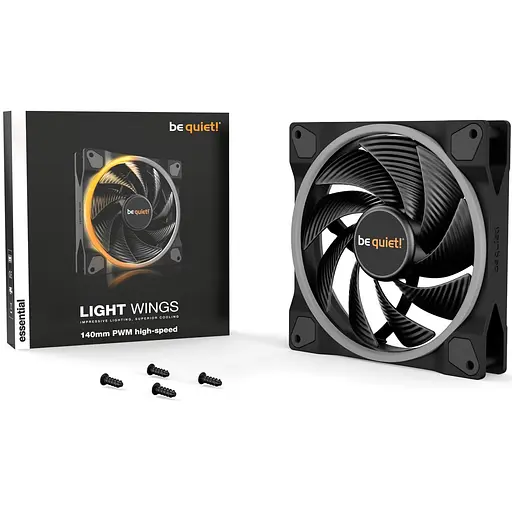 Вентилятор Be quiet! LIGHT WINGS 140mm PWM high-speed (BL075) - фото 4