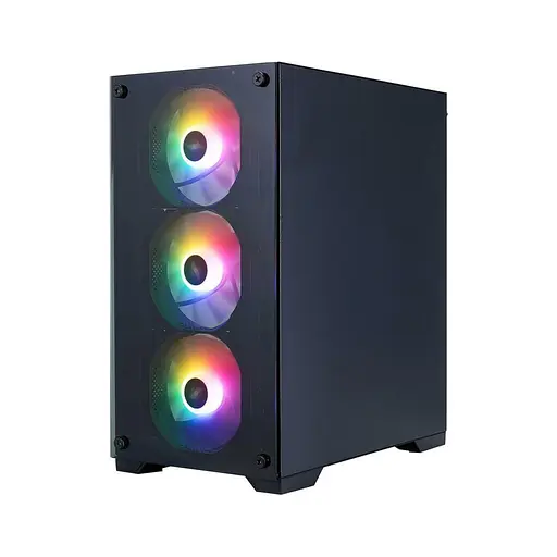 Корпус для ПК 1stPlayer X2-M-BK-4F7 - фото 2