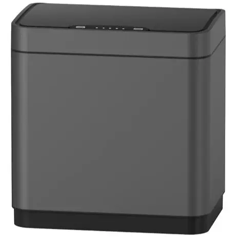 Мусорное ведро сенсорное прямоугольное Koer TC-020312-07 12 л графит (KR5587)  - фото 1