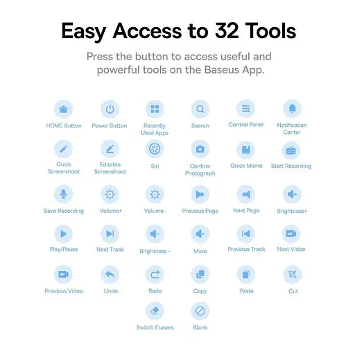 Стилус Baseus Smooth Writing 2 with LED Indicators Wireless Version Moon White P80015802213-03 (144044) - фото 12